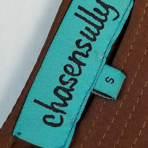 Chasensully Mocha 100% Silk Asymmetrical Tank - Size S - Picture 4 of 5